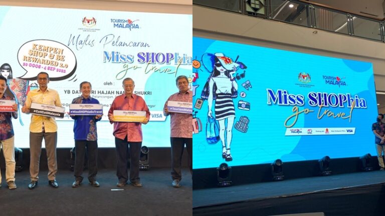 Kempen ‘Shop & Be Rewarded 2.0’ dan Pameran Miss SHOPhia Go Travel 2022